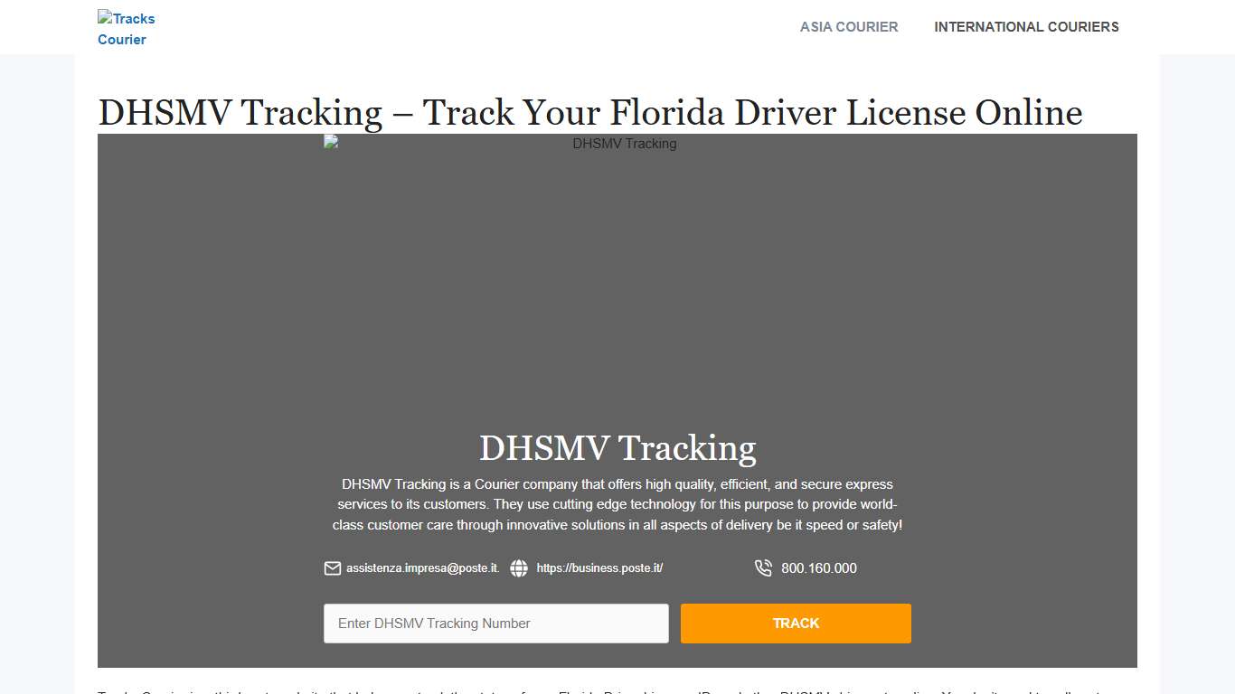 DHSMV Tracking – Track Florida Driver License & ID Online